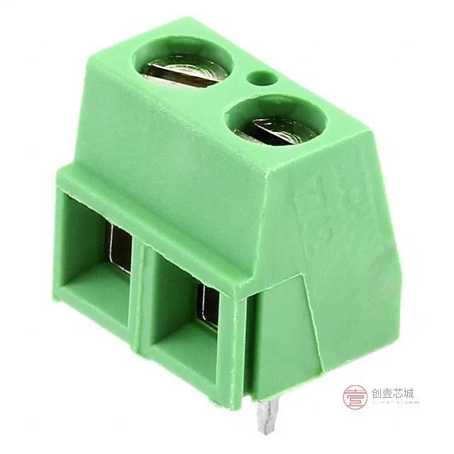 原装282837-2全新TERM BLK 2P SIDE ENT 5.08MM PCB正品