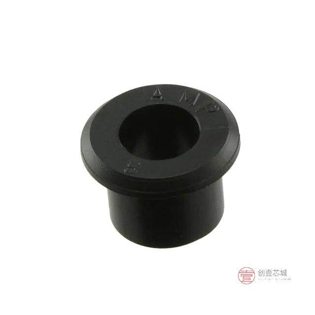 原装2-350380-1全新BUSHING SPLIT 0.281  PVC BLACK正品