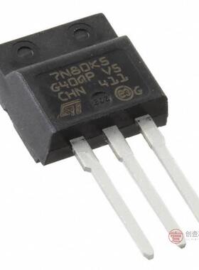 原装STFI7N80K5全新MOSFET N-CH 800V 6A I2PAKFP正品