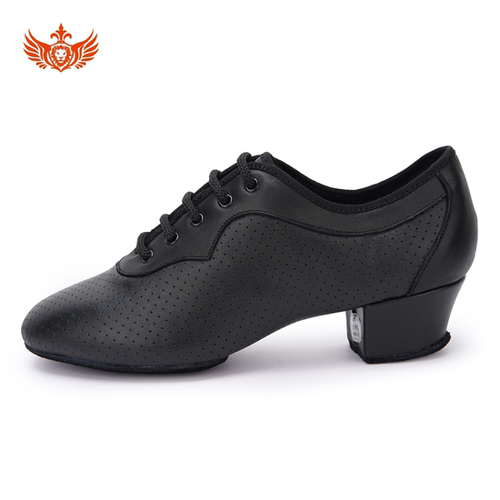 英皇舞霸高端牛皮女士拉丁鞋