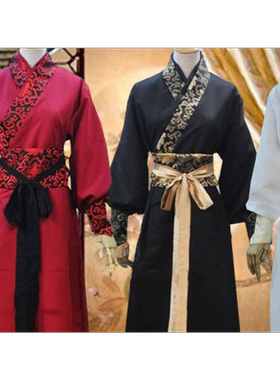 汉服男士九尾狐仙气唐装
