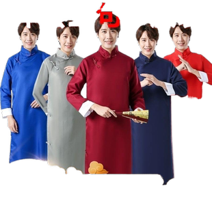 年会三句半服装道具主题表演出服装成人男女套装相声服小品舞台服