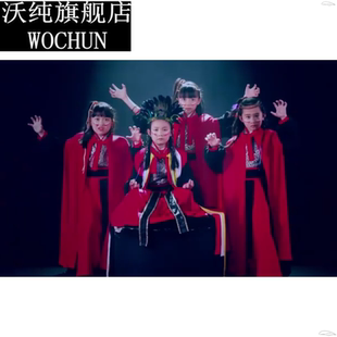 元旦儿童课本剧西门豹治邺服装巫婆官绅侍卫演出河伯服饰