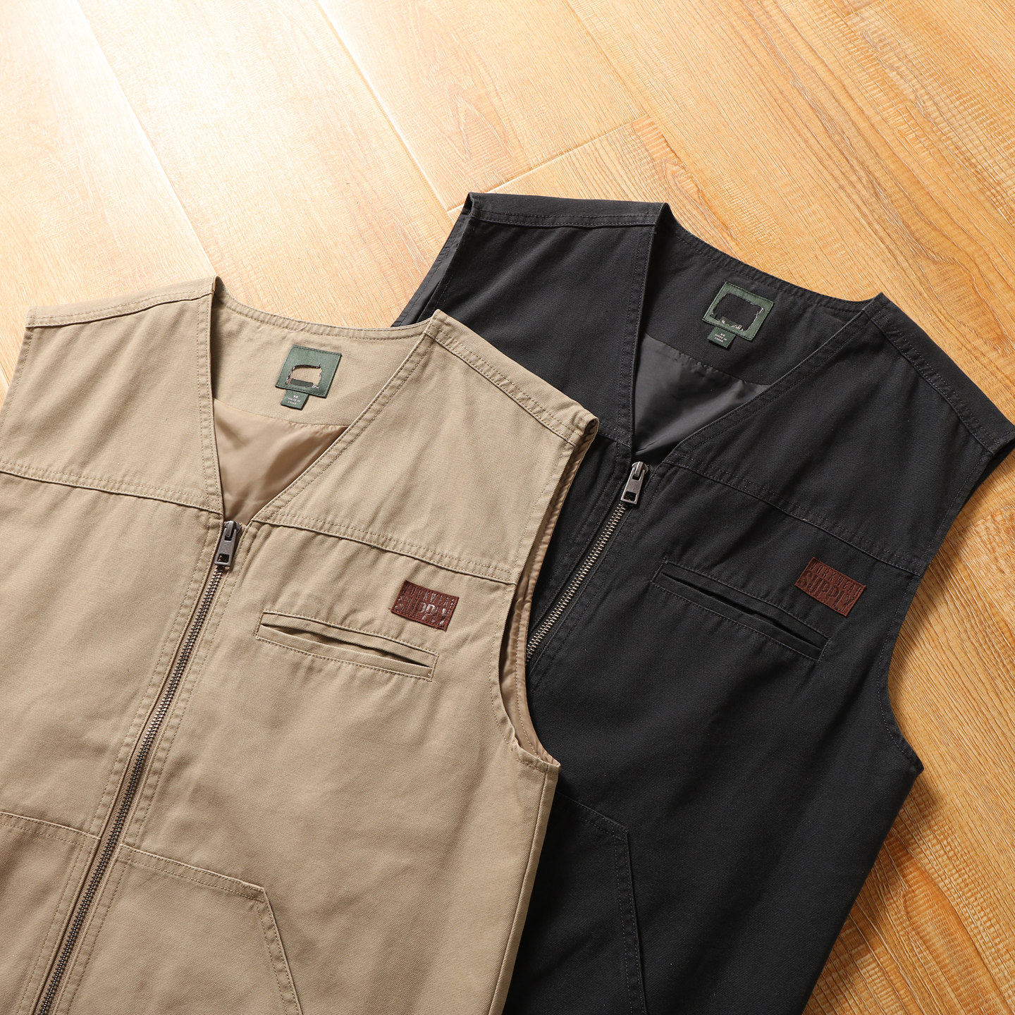 北美外贸尾货帆布耐磨防刮秋季复古工装休闲钓鱼马甲背心坎肩,男装,常规马甲,淘宝优惠券,粉丝福利购,淘宝优惠卷