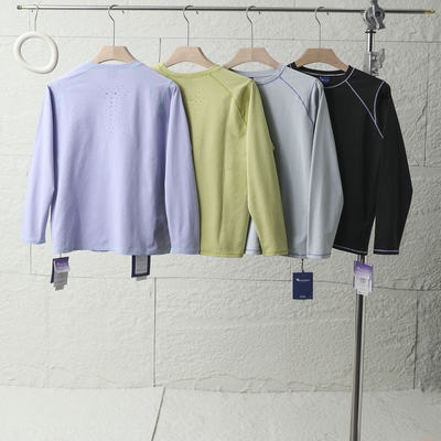 户外速干吸湿透气长袖运动T恤