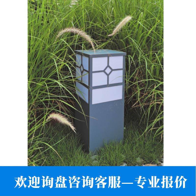 户外草坪灯防水圆形小区花园别墅庭院公园景观灯LED太阳能草坪灯