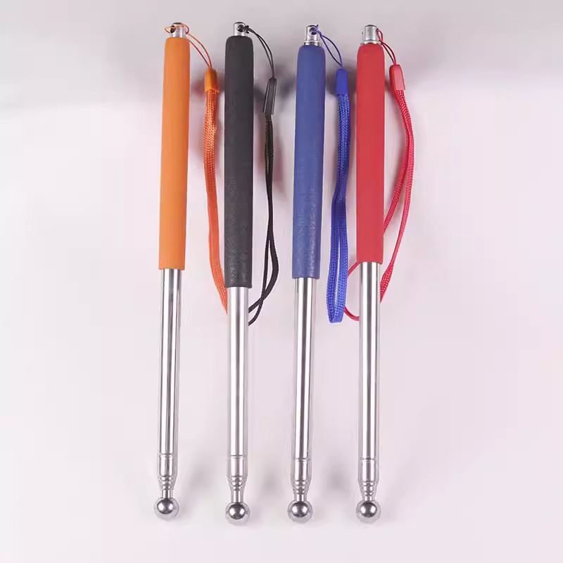 包邮不锈钢导游杆教学杆伸缩教棒