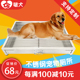 不锈钢狗宠物厕所小型中型犬狗用厕所托盘定做抽屉式 支持定制尺寸
