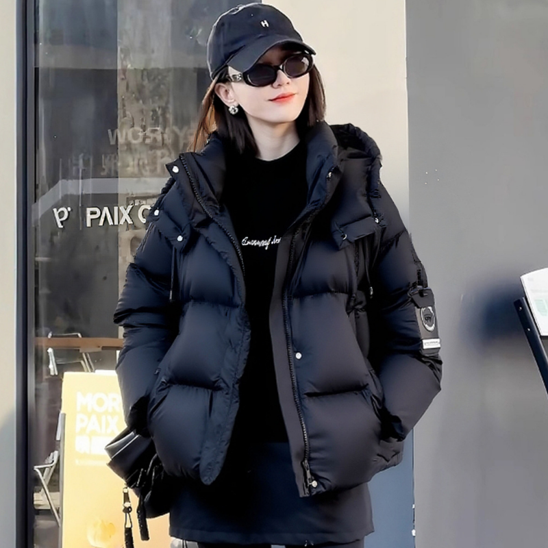 2025年冬季新款短款时尚保暖休闲棉服女高级感宽松加厚巨好看外套,女装/女士精品,棉衣/棉服,淘宝优惠券,粉丝福利购,淘宝优惠卷