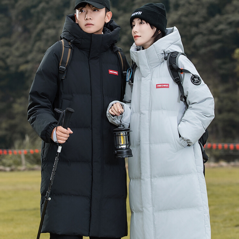 冬季新款过膝连帽中长款男女同款棉服2025年加厚保暖时尚情侣外套,女装/女士精品,棉衣/棉服,淘宝优惠券,粉丝福利购,淘宝优惠卷