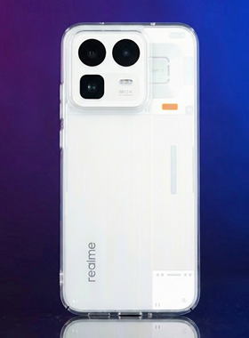 臧否 realme neo8手机壳真我neo7保护套透明GT8Pro不发黄硬PC镜头全包GT8防摔半男女OPPO新款散热定制挂绳孔