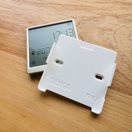 适用于杜克TH3温湿度计支架温湿度计时钟室内办公家用底座支架