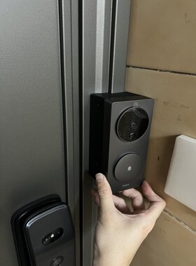 适用于绿米Aqara智能可视门铃G4支架G410底座定制homekit转角度