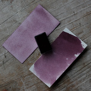 紫磷铁锰矿天然单一色粉矿物固体水彩颜料多米尼格矿物大师系列