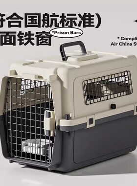 宠物航空箱国航猫咪外出便携狗狗托运车载箱专用小型犬猫包猫笼子
