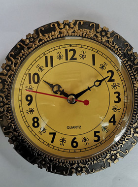 镶嵌钟表头 铁艺灯饰家具木艺钟胆DIY树脂亚克力五金铜艺陶瓷表头