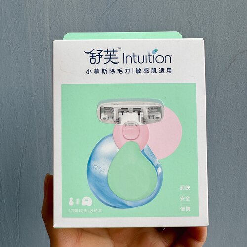 Schick舒适小慕斯除毛刀仕女脱毛刀女士褪剃毛刀大学生敏感肌便携