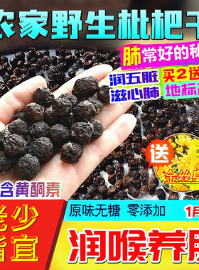 特级野生枇杷干琵琶润喉养肺衡阳特产零食新鲜干果原味无糖无添加