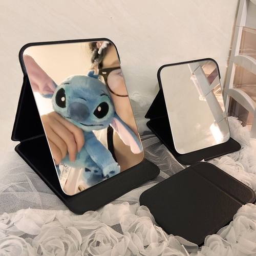 折叠镜桌面办公室家用大梳化妆镜