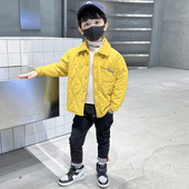 冬季 儿童棉服男童女童小童中童宝宝夹棉加绒加厚保暖棉袄棉衣外套