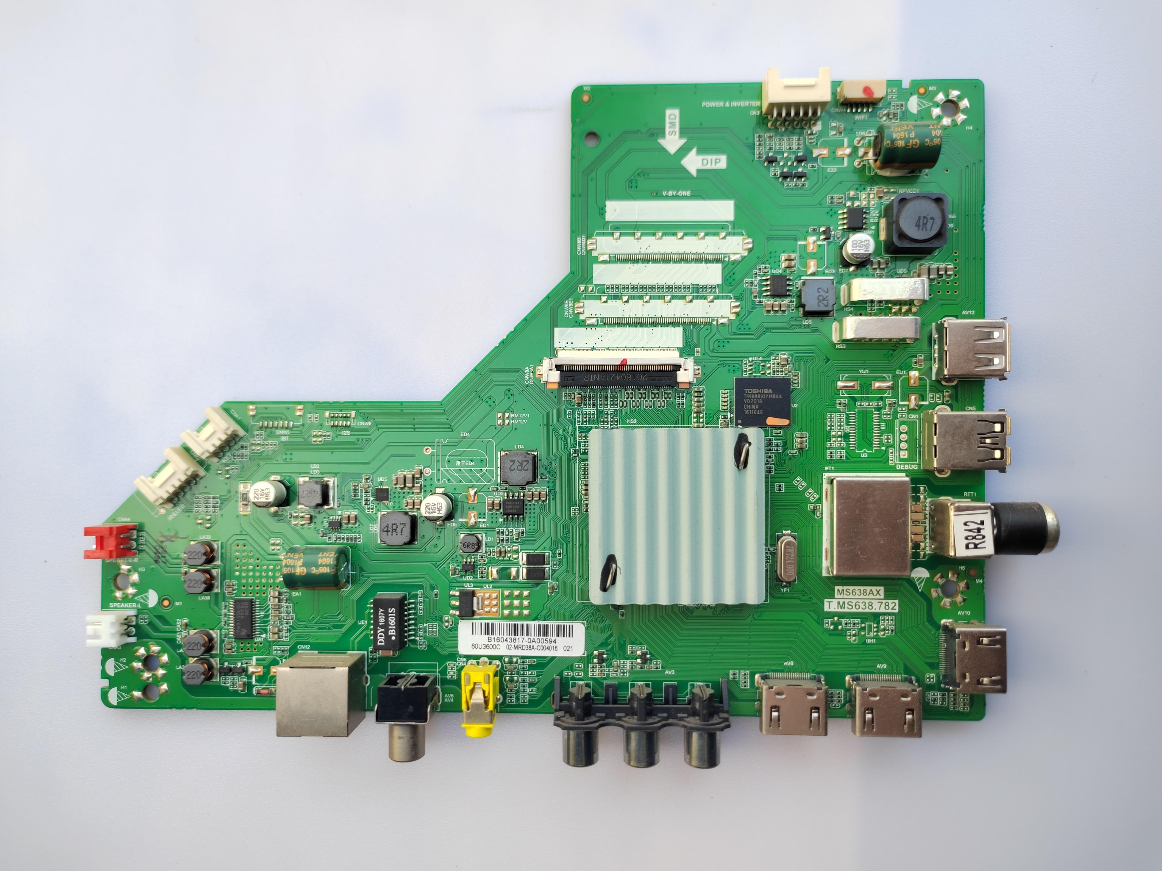 东芝60U3600C主板T.MS638.782