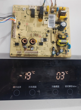 美的BCD-516WKM(E)主板 000714301 显示板 DA220241004