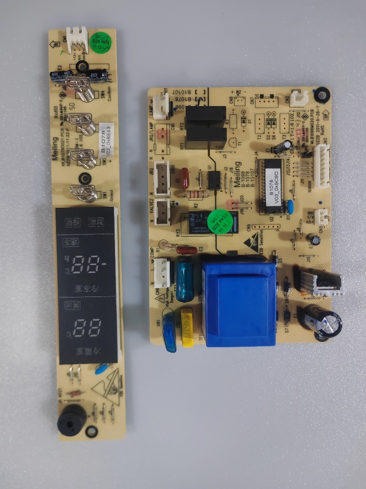 美菱BCD-450ZE9N主板 B-1078 SZZB MLB1098M1显示450ZE9D2 B1078
