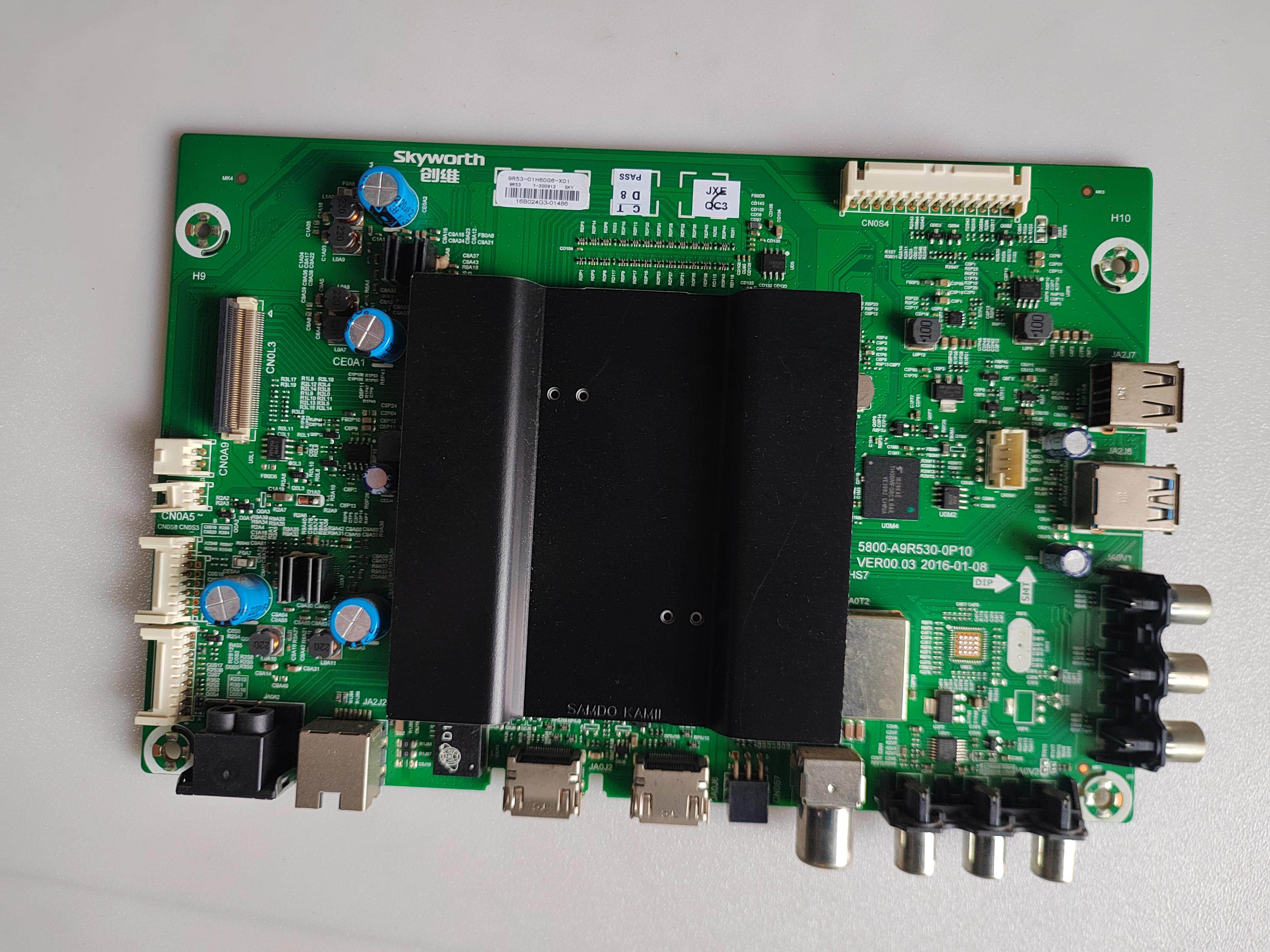 创维60G6主板 5800-A9R530-0P10 屏RDL600WY(LD0-007) LC600EGY