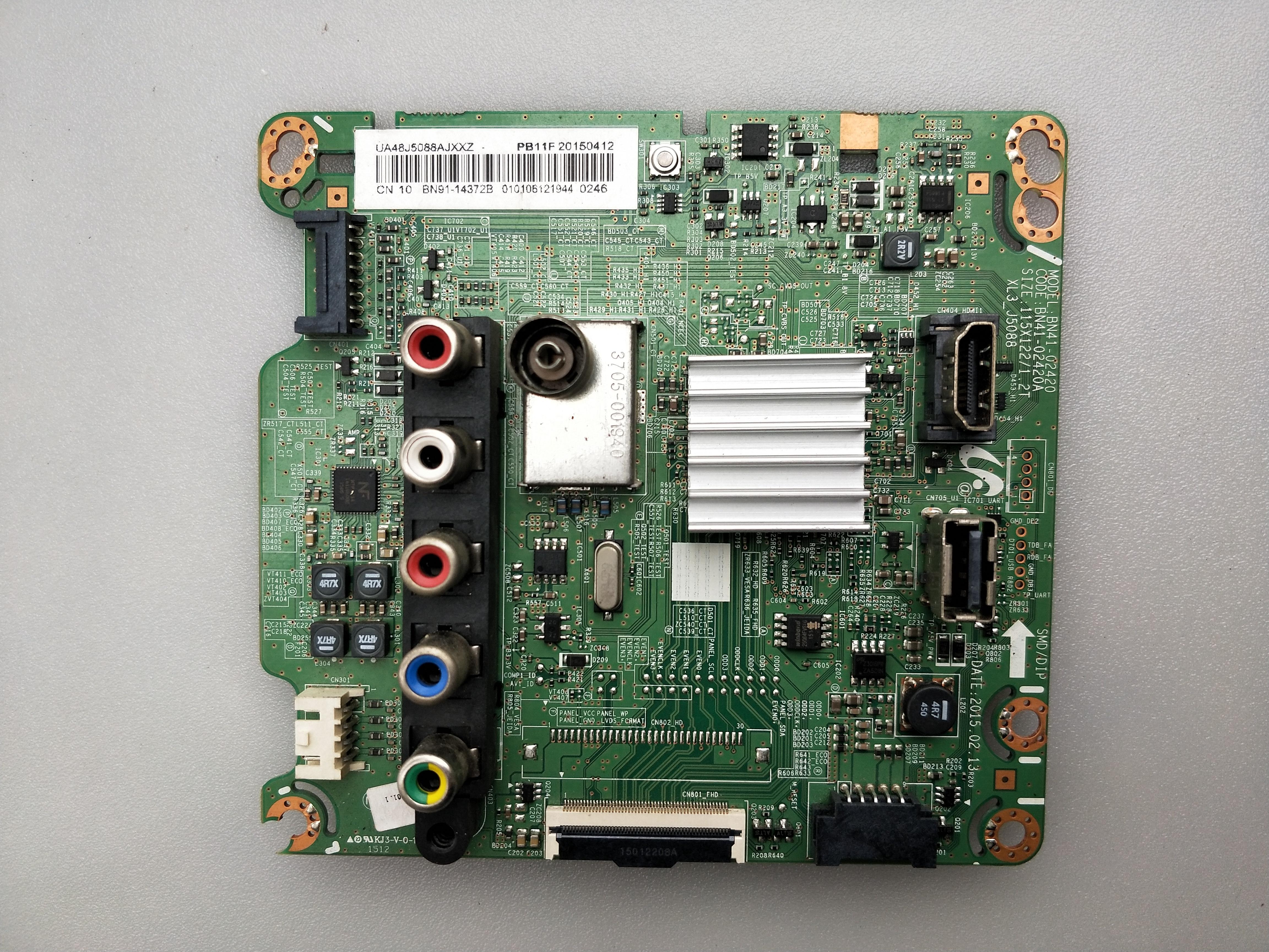 三星 UA48J5088JAXXZ 主板 BN41-02420B 配屏 CY-GJ048BGEV1H