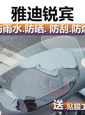 适用于雅迪锐宾仪表膜雅迪锐宾仪表贴膜YD1200DT-69B/-37表盘保护膜C-E-G电动车屏幕非钢化膜瑞斌码表液晶膜