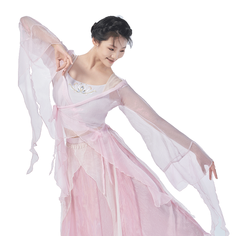 琪亚古典舞纱衣女仙气飘逸中国舞练功服成人舞蹈服剧目国风演出服
