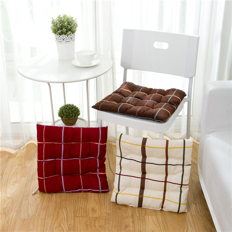 欧式简约咖啡色格子加