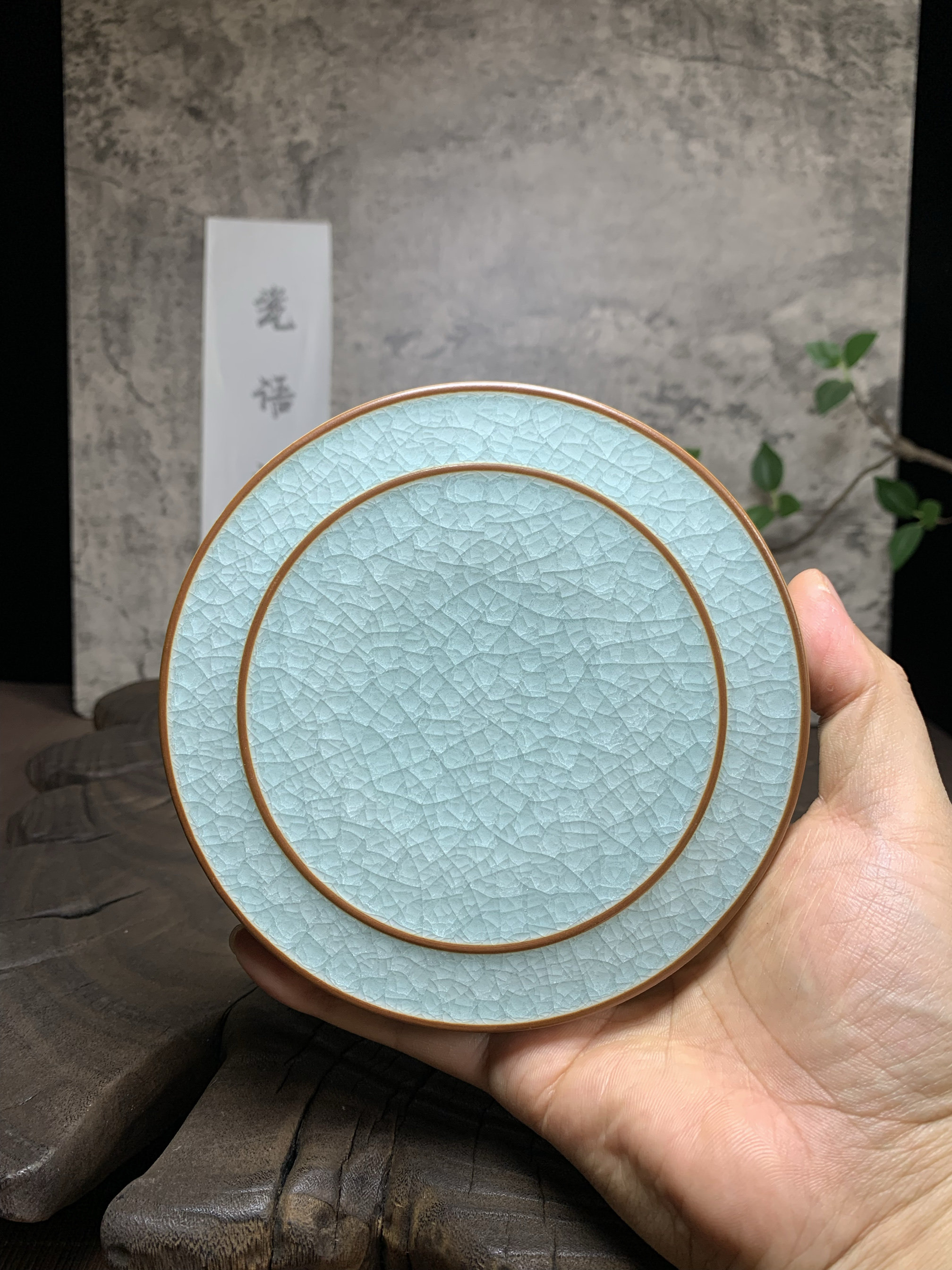 汝窑壶承,汝窑茶具_大山谷图库