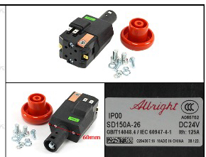 进口阿尔布莱特接触器SD150A-26 24ｖ