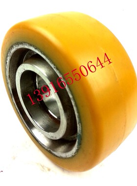 电动叉车轮125X50杭叉A20CBD20CBD30辅助轮BT搬易通海斯特平衡轮