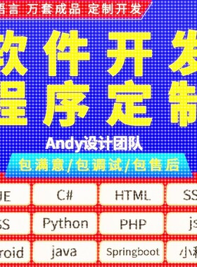 计算机程序设计java代编安卓net网站php软件python大数据开发系统