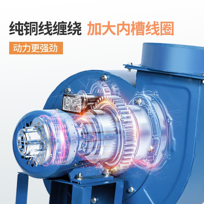 新款CF11离心风机厨房排油烟工业抽风机220V380V蜗牛式抽风机包邮