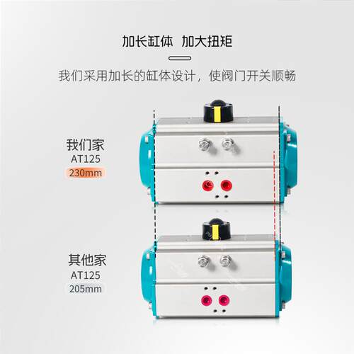 新款气动对夹蝶阀D671F-16P不锈钢体耐腐蚀耐酸碱四氟乙烯DN5包邮