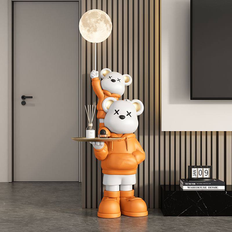 网红暴力熊存钱罐客厅大型落地摆件电视柜旁装饰高端大气乔迁礼物,家居饰品,装饰摆件,淘宝优惠券,粉丝福利购,淘宝优惠卷