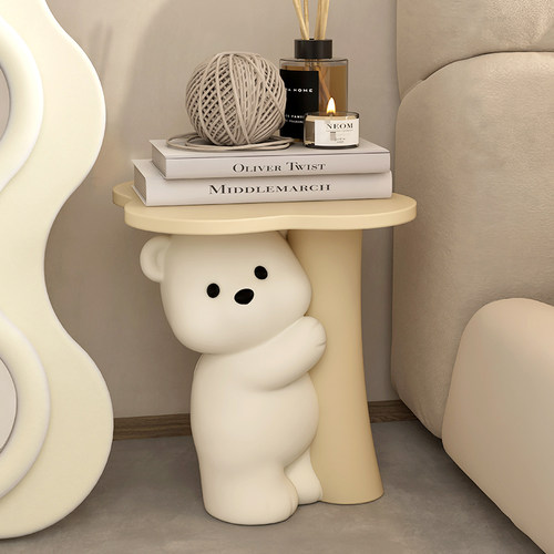 可爱小熊落地摆件客厅大型床头柜