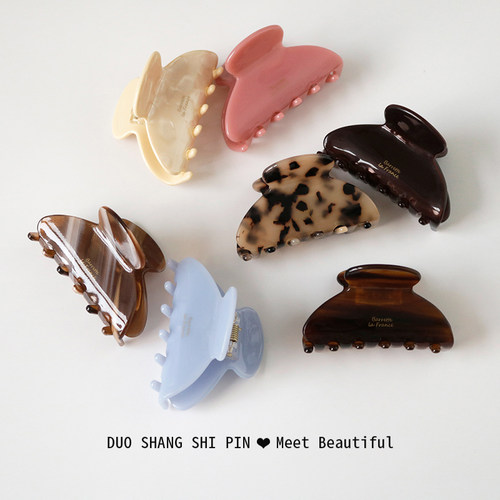 中号抓夹醋酸高级感日韩气质夹子