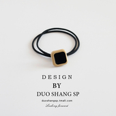 简约百搭头绳几何ins韩国学生扎头发橡皮筋 日系发绳头饰发圈少女