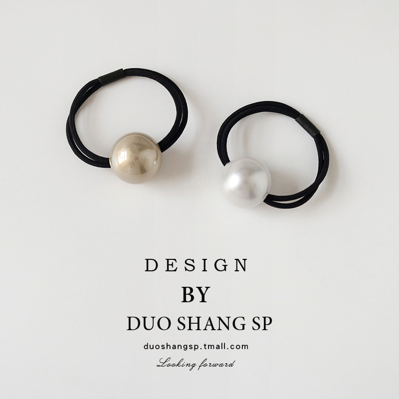 简约气质发绳仿珍珠日韩头绳皮筋