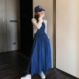 已出货！点击高转化高！吊带+防晒两件套套装257-58265-P155K208，女装连衣裙，浙宝257