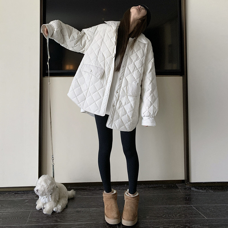 都是现货！保暖菱格棉服小个子宽松257-58335-P175K258,女装棉衣/棉服,浙宝257