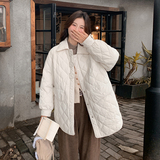 现货！保暖菱格棉服小个子宽松257-58335-P175K258，女装棉衣/棉服，浙宝257