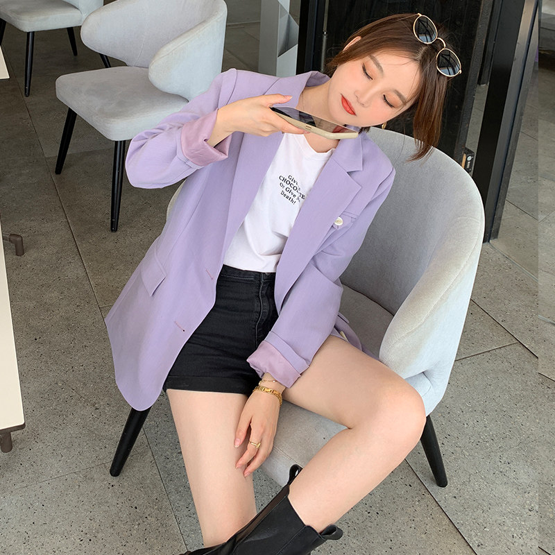 2022春款现货不易皱！主推款有小个子小西装外套P115K168,女装西装,浙宝257