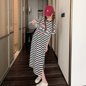 现货！宽松显瘦T恤裙 257-58301-p115K168,女装T恤,浙宝257