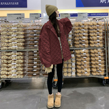 现货足！菱格棉服！小个子宽松版257-58370-P185K268，女装棉衣/棉服，浙宝257