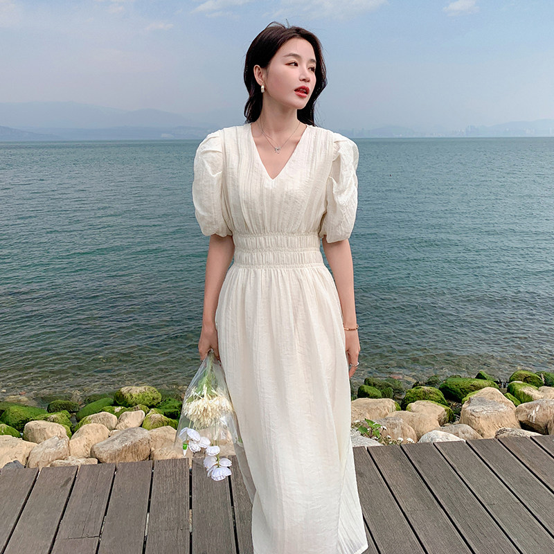 已出货！新加粉色仙仙的长款连衣裙257-58271-P115K168,女装连衣裙,浙宝257